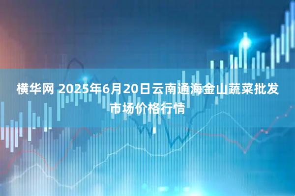 横华网 2025年6月20日云南通海金山蔬菜批发市场价格行情